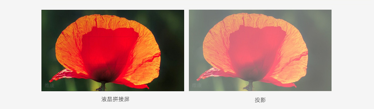 做大屏用投影還是拚接屏？