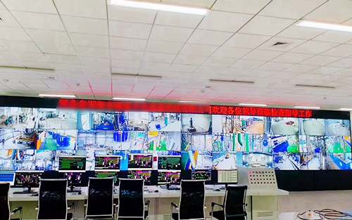 監控大屏解決方案，監控拚接屏顯示係統解決方案